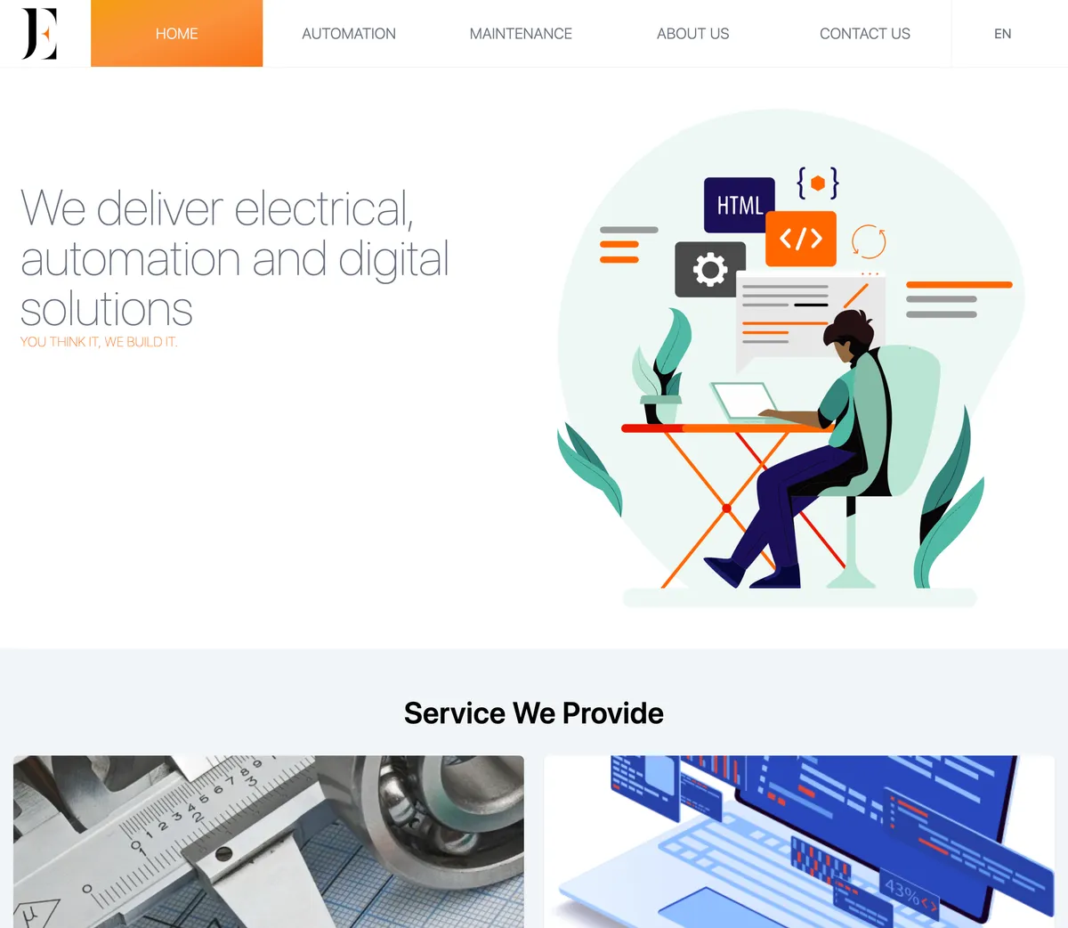Just Enable: Electrical, automation, and digital solutions portal